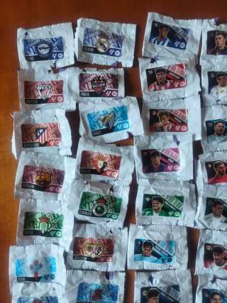 Colección Panini chicles fútbol liga 2026/2027