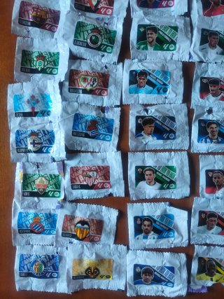 Colección Panini chicles fútbol liga 2026/2027