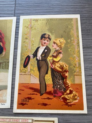 OCASIÓN! LOTE BELLÍSIMOS CROMOS ILUSTRADOS 1900s