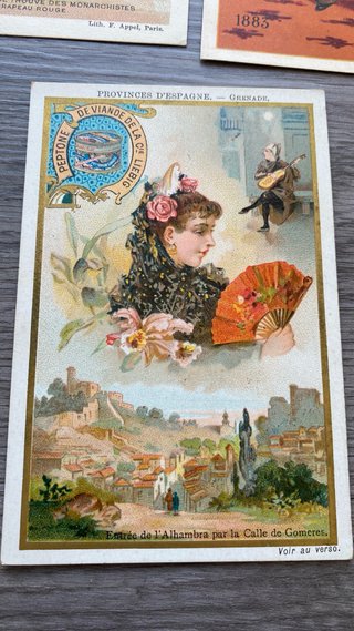 OCASIÓN! LOTE BELLÍSIMOS CROMOS ILUSTRADOS 1900s