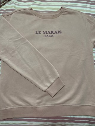 Sudadera Le Marais Paris Rosa