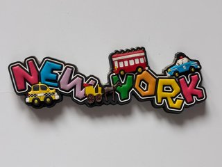 Lote 3 imanes Nueva York NYC souvenirs originales