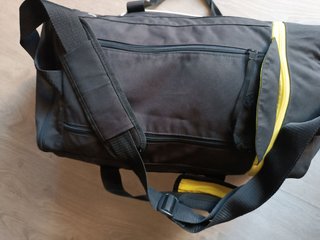 Bolsa Deporte Adidas F50 Negra y Amarilla