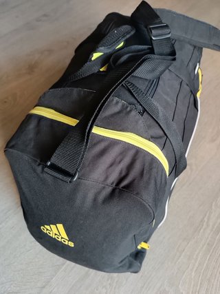 Bolsa Deporte Adidas F50 Negra y Amarilla