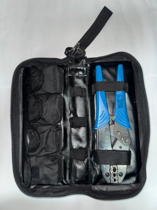 Kit Crimpadora Carraca + 5 Juegos Mordazas