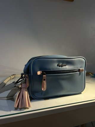 Bolso bandolera Pepe Jeans azul claro