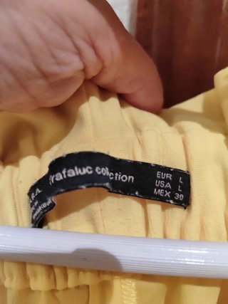 Pantalón Zara Amarillo