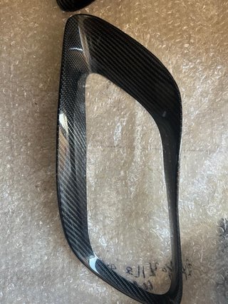 Embellecedor difusor escape BMW X6 E71 carbono