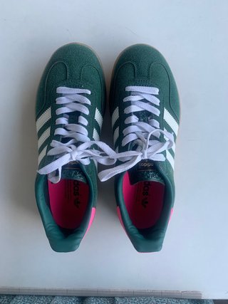 Adidas Gazelle Indoor Verdes y Rosas