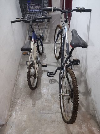 PACK 2 bicicletas MTB 20” y 24” — 45€ las dos