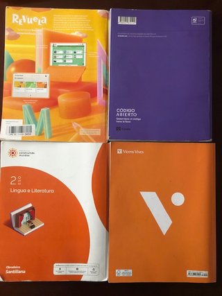 Libros de texto 2o Eso