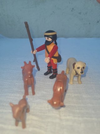 Lote 7. Playmobil Cabrero