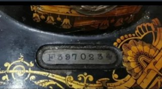 Máquina de coser SINGER 28K  Año 1910