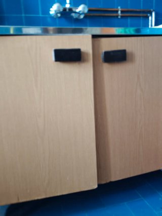 Muebles de cocina madera y metal