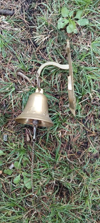Campana Náutica Bronce Ancla