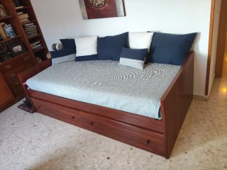 Dormitorio completo madera estilo marinero