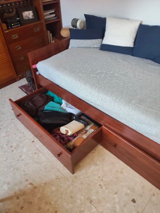 Dormitorio completo madera estilo marinero