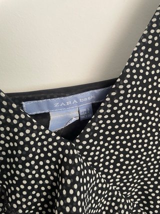 Blusa Zara tirantes lunares