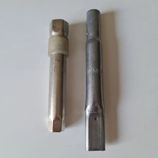 Llave bujías BMW K75 K100 y tubo extensión.