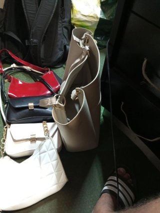 Lote de 5 bolsos de mujer
