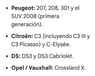 2 Bieletas Febi Peugeot/Opel/Citroen/DS