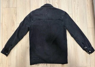 Lote 2x1 camisa zara negra ripped S chaqueta y M