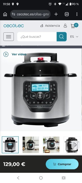 Robot Cocina Cecotec GM H Deluxe