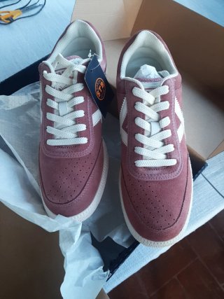 Zapatillas Munich Rosa y Blanco Talla 38