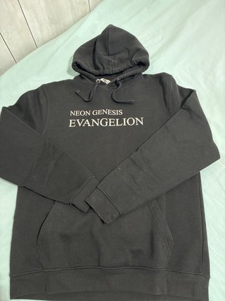 Sudadera Negra Anime Evangelion