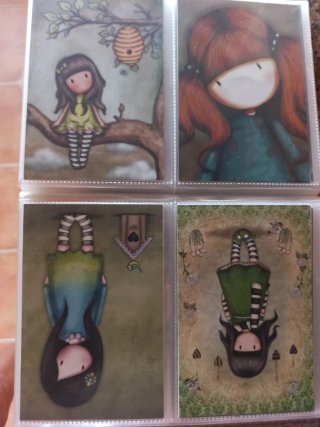 Álbum Archivador Santoro Gorjuss 108 Photocards