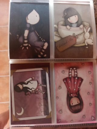 Álbum Archivador Santoro Gorjuss 108 Photocards