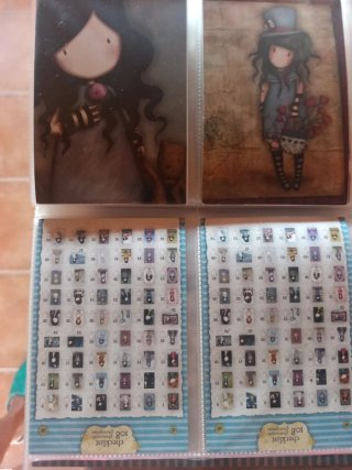 Álbum Archivador Santoro Gorjuss 108 Photocards