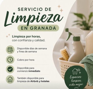 Limpieza en Granada