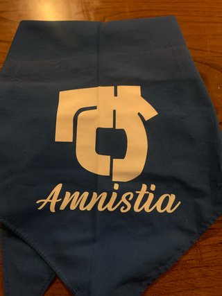 Pañuelo Amnistia Azul