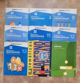 Cuadernos de Matemáticas Primaria - desde 1€