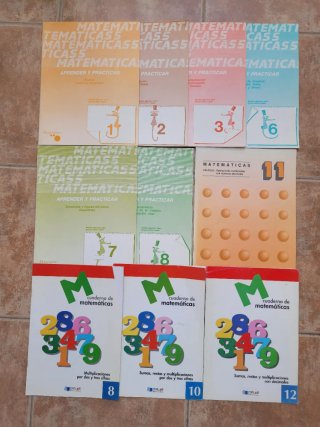 Cuadernos de Matemáticas Primaria - desde 1€