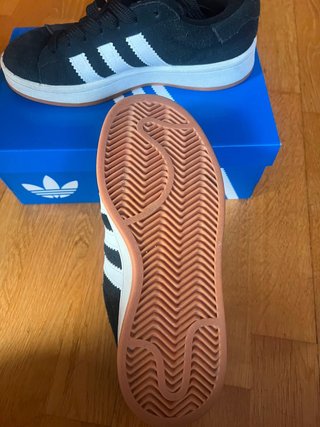 Zapatillas Adidas Campus Talla 37 1/3 Negras