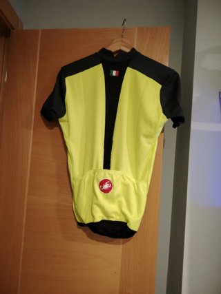 Maillot Castelli Prólogo Amarillo/Negro Talla M