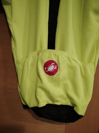Maillot Castelli Prólogo Amarillo/Negro Talla M