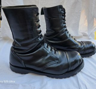 Botas Komando Puntera de Acero Negras