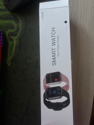 Smartwatch Lrecat Negro y Rosa