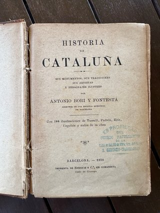 Historia de catalunya
