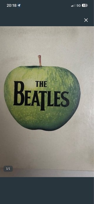 Tabla Logo Apple The Beatles
