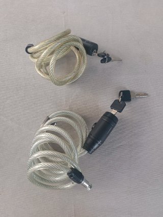 Candados para bicicleta con llaves