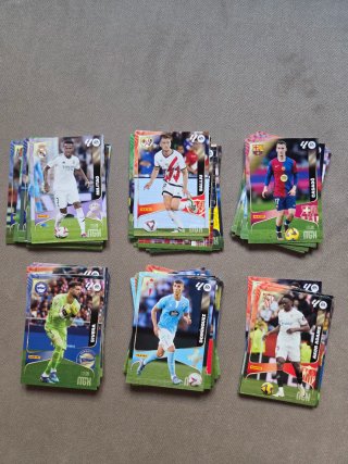 Lote 100 cartas Megacracks 25/26 sin repetir