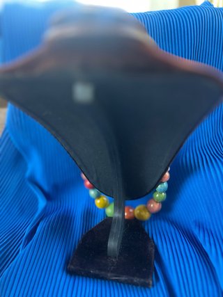 Collana perle ceramica fatte a mano