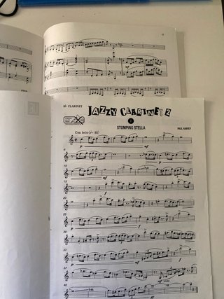 Libro Jazzy 2 Clarinete y Piano - Paul Harvey
