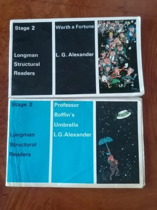 Cuadernillos infantiles en inglés de los 70