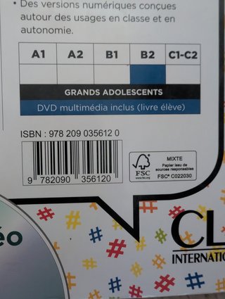 Libro de Francés #LaClasse Nivel B2
