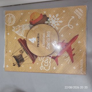 Libro Ciencias Sociales 4 de primaria Anaya